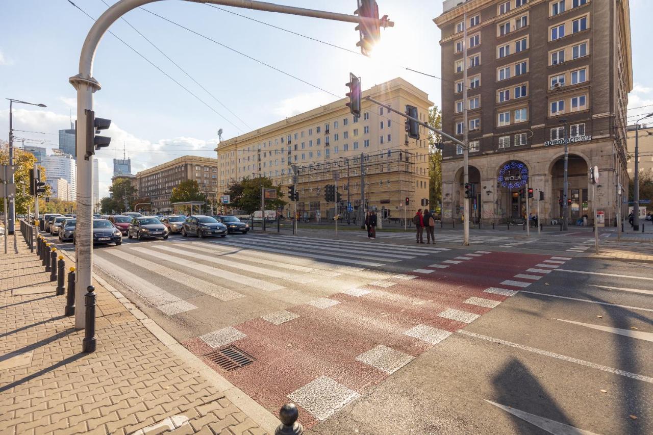 Designer Apartment In The Central Warszawa Exteriör bild