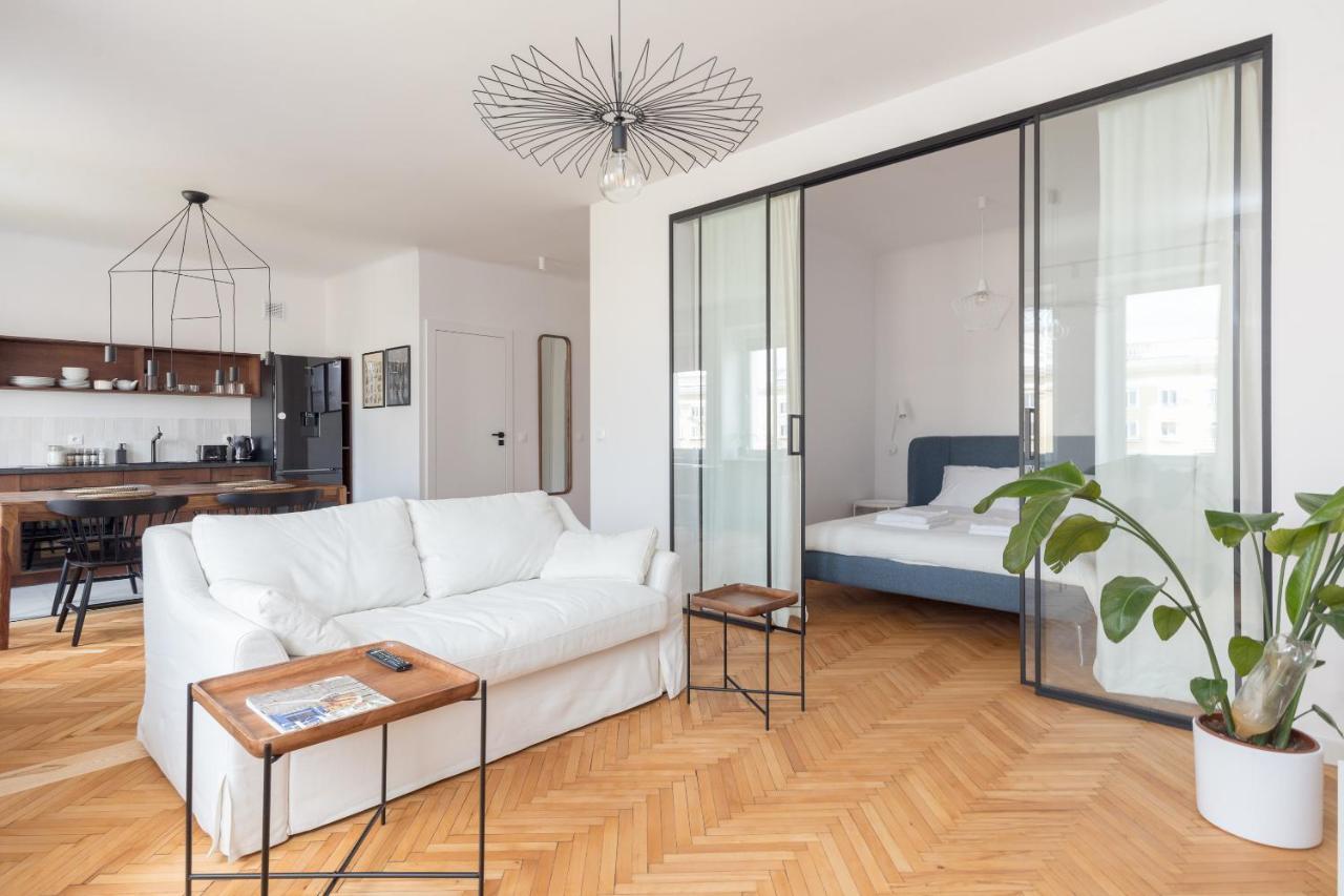 Designer Apartment In The Central Warszawa Exteriör bild